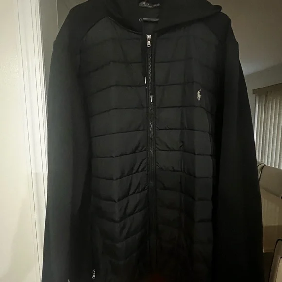 Men’s Polo by Ralph Lauren Black Quilted Jacket - Picture 1 of 4